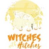 Junior's Design By Humans Halloween Camping Witches Hitches Funny By RedBirdLS T-Shirt - 2 of 3