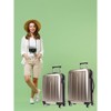 World Traveler Contour 2-Piece Lightweight Polycarbonate Hardside Expandable Spinner Luggage Set with TSA Lock (20" & 24") - 2 of 4