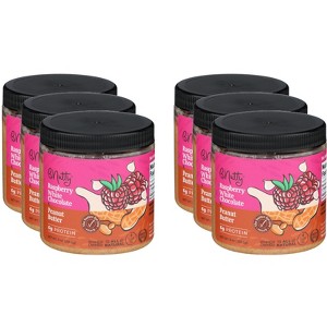 B Nutty Peanut Butter Raspberry White Chocolate - Case of 6 - 9 Oz - 1 of 2