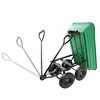 Folding car Poly Garden dump truck with steel frame, 10 inches. Pneumatic tire, 300 pound capacity, 75 liter truck body - 4 of 4