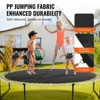 VEVOR Replacement Trampoline Mat, Universal Jumping Mat for 12ft Round Trampoline, Reinforce UV-Resistant Mat with Spring Tool & Durable V-Rings - 4 of 4