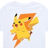 Boys' - Pokémon - Pikachu Thunderbolt Short Sleeve Graphic T-Shirt - 2 of 4