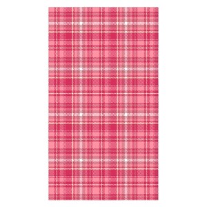 Avenie Pink Plaid Tablecloth -Deny Designs - 1 of 3