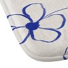 Deny Designs Menina Lisboa Garden of Blue Flowers Memory Foam Bath Mat - 3 of 4