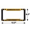 Kennesaw State Owls Primary Logo License Plate Tag Frame - 4 of 4