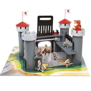 Alex Wooden Dragon Castle Set 55 Pieces - 1 of 4