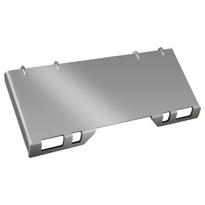 Thick Quick Tach Cut Out Mount Plate, Steel Skid Steer Quick Tach Attachment Adapter Plate Compatible with Bobcat, Kubota Tractors - 1 of 4