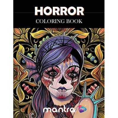 Horror Coloring Book - by  Mantra (Paperback)