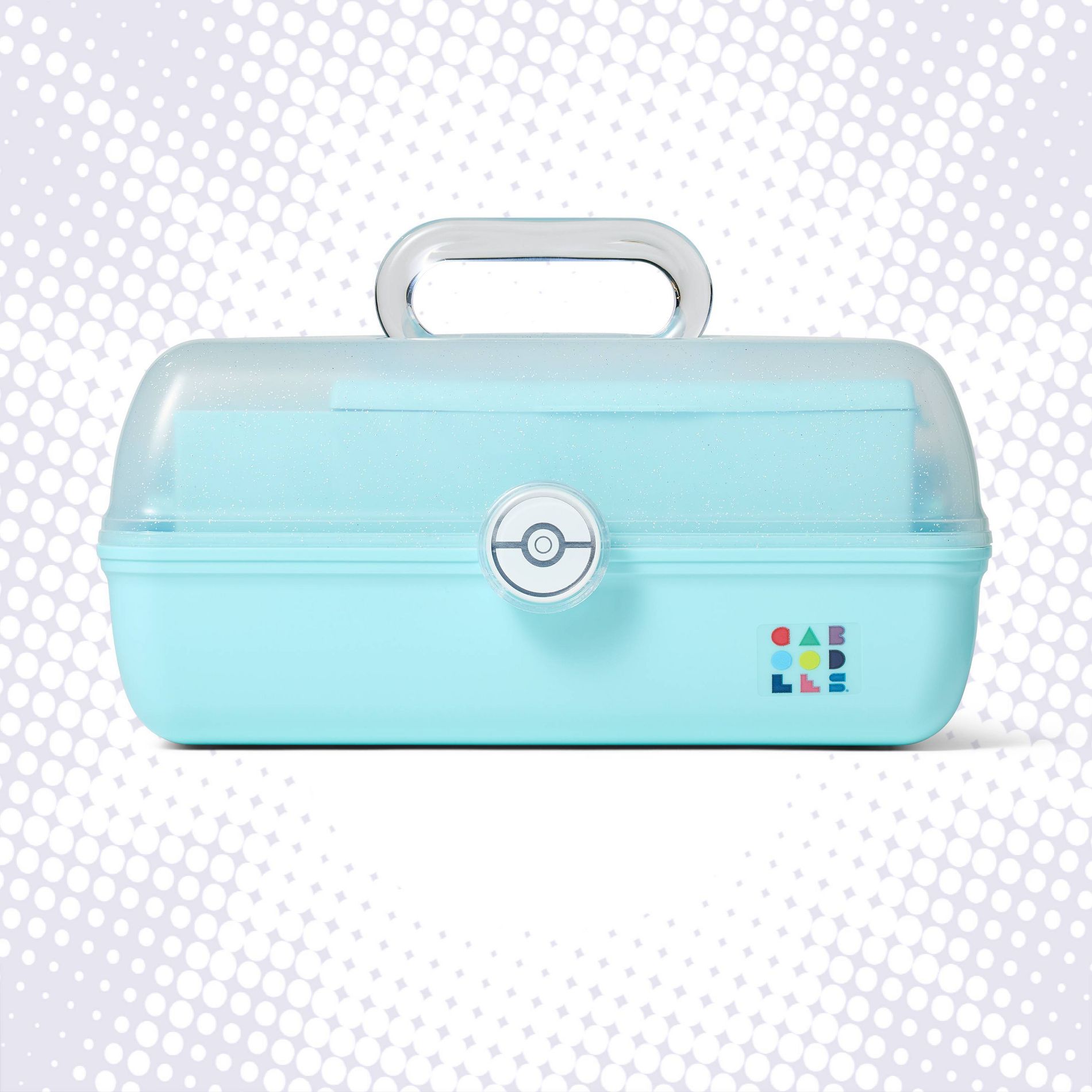 Caboodles Case Clear Sparkle/Light Blue - Pokémon x Target