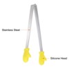 Unique Bargains Stainless Steel Tiny Gloves Shape Cooking Kitchen Food Tongs - 4 of 4