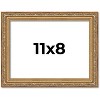 PosterPalooza | 11x8 Wood Antique Frame with UV Acrylic, 4 Finishes: Bronze, Gold, Silver, and Black - 2 of 4
