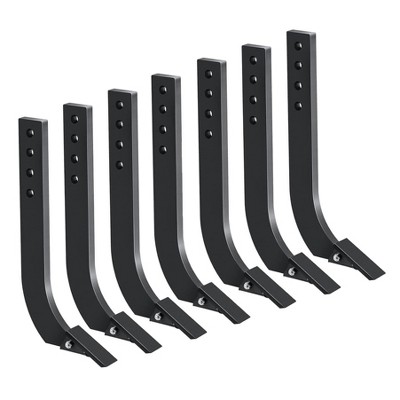 GARVEE Box Blade for Tractor, 18 Inch Ripper Shanks for Box Blade, Box Blade Shank with 4 Holes