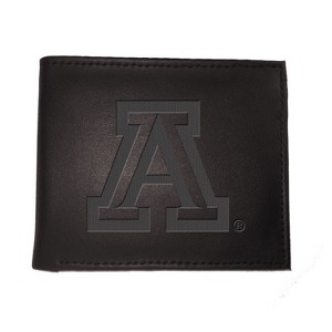 Evergreen NCAA Arizona Wildcats Black Leather Bifold Wallet Officially Licensed with Gift Box - 1 of 1
