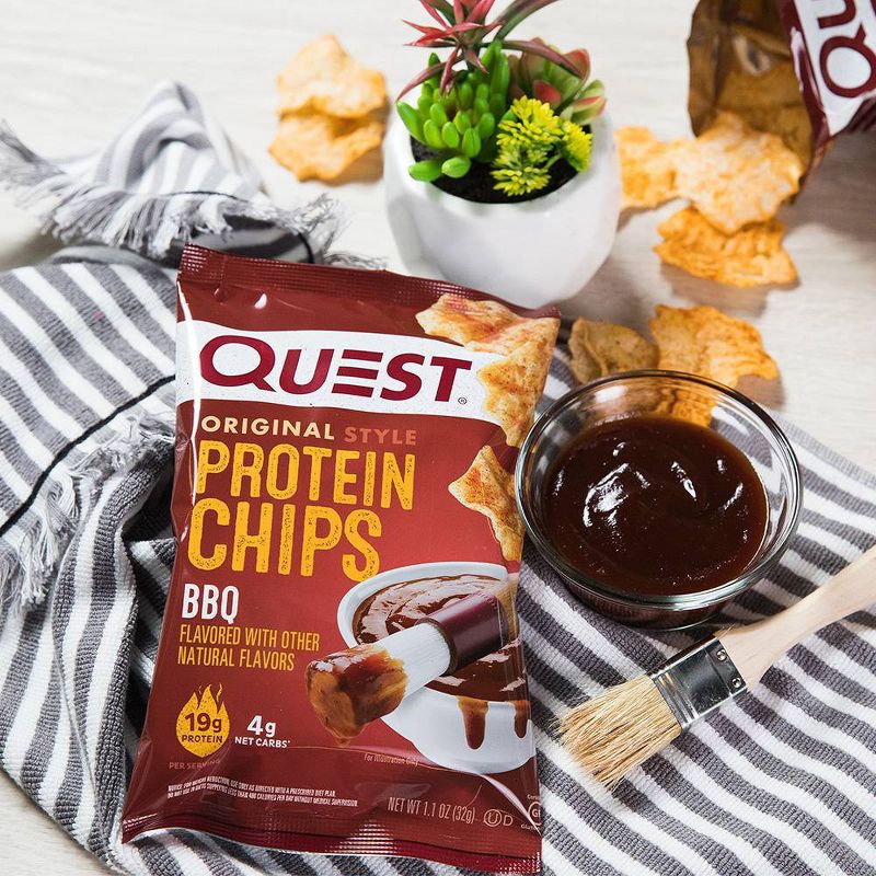 Quest Nutrition Protein Chips - BBQ, 5 of 8