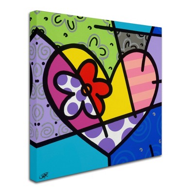 Trademark Fine Art -Roberto Rafael 'Big Heart III' Canvas Art
