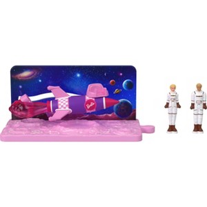 Barbie Mini BarbieLand The Movie Vehicle Collection, Includes 2 - 1.5" Dolls & Rocket Inspired by the Film - 1 of 2