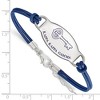 Black Bow Jewelry Sterling Silver Kappa Kappa Gamma Greek Life Strand Bracelet 7 Inch - 2 of 3