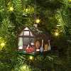 Christmas Glass Green House Ornament - Wondershop™ - 2 of 3