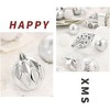 65 Pcs Plastic Christmas Decorative Baubles, Shatterproof Xmas Tree Ornaments Hanging Balls, Christmas Ball Ornaments - 3 of 4