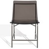 Bryant Acrylic Dining Chair (Set of 2) - SFV2566 - Smoke Grey/Gunmetal - Safavieh Couture - 2 of 4