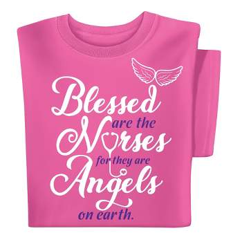 Collections Etc Blessed Are The Nurses Tee
