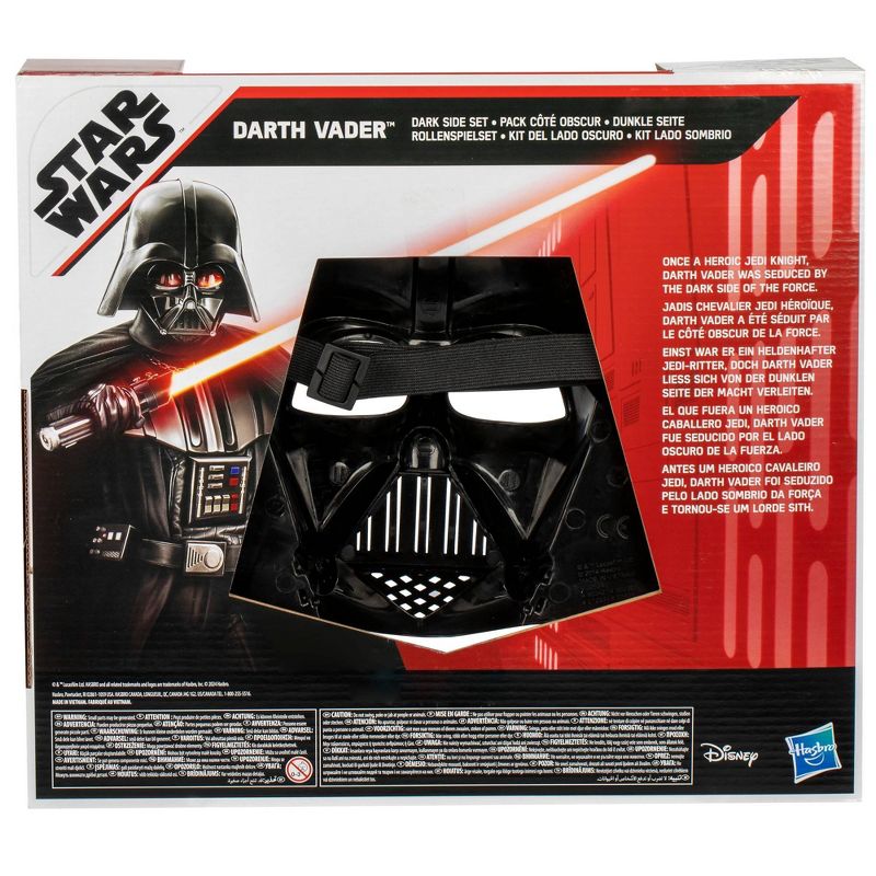 Star Wars Darth Vader Action Figure with Role Play Mask and Lightsaber, 6 of 15