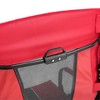 FURNIinspire Outdoor Portable Chairs Camping Chair Directors Chair, Oversized Portable Folding Chair With Side Table, Red, 27.56"*24.41"*43.31" - 4 of 4