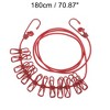 Unique Bargains with Metal Clips*12 Clothesline 1 Pc - 4 of 4