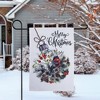 Northlight Merry Christmas Ornament Outdoor Christmas Garden Flag - 18" x 12.5" - 2 of 4