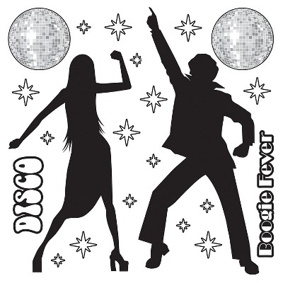 Beistle Disco Silhouette 70s Prop 5' 3" - 3" 44/Pack 52117