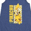 - Pokémon - Pikachu Logo Graphic Sleeveless Aline Dress - 2 of 4