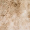 Saro Lifestyle Cozy Bubble Faux Fur Down Filled Pillow - 3 of 4