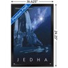 Trends International Star Wars: Jedha - Where It All Began by Russell Walks Framed Wall Poster Prints - 3 of 4