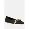 Cressida Denim Horsebit Detail Ballet Flats Women - 2 of 4