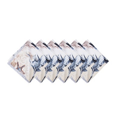 C&F Home Brunswick Island Cotton Napkin Machine Washable Set of 6