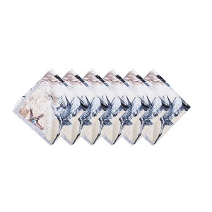 C&F Home Brunswick Island Cotton Napkin Machine Washable Set of 6 - 1 of 4