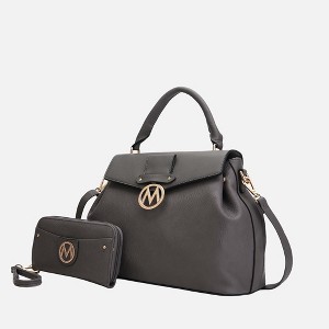 MKF Collection Aurora Women's Satchel bag with Wallet by Mia k - 1 of 4