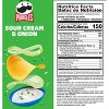 Pringles Sour Cream & Onion Potato Crisps Chips - 5.5oz - 4 of 4