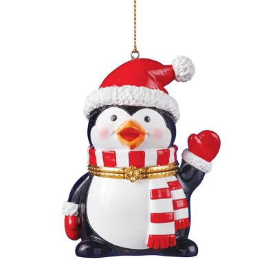 Collections Etc Hand-Painted Joyful Animals Trinket Ornament