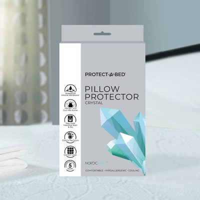 Standard Crystal Pillow Protector - Protect-A-Bed
