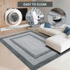 COZONY Hallway Runner  Rug Washable Soft Carpet - Non Slip Modern Floor Runner for Bedroom, Kitchen, Living Room - 3 of 4