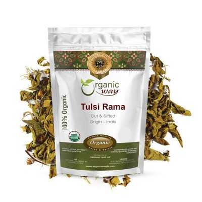 Organic Tulsi Rama Cut & Sifted 4 Oz