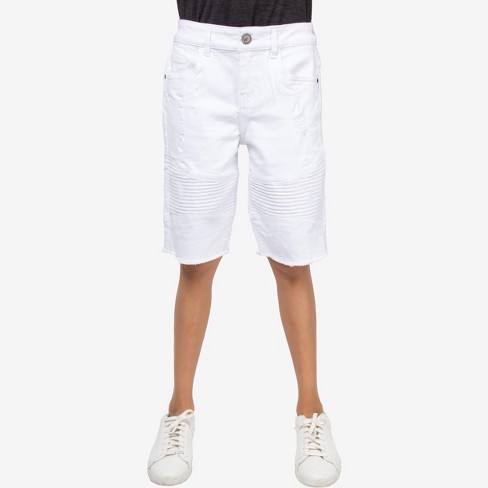 White denim outlet shorts target