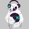 Men's Design By Humans Record Bear By radiomode T-Shirt - 2 of 4