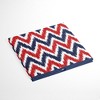 Bacati - MixNMatch Zigzag Blue/Red Storage Large Box - 4 of 4