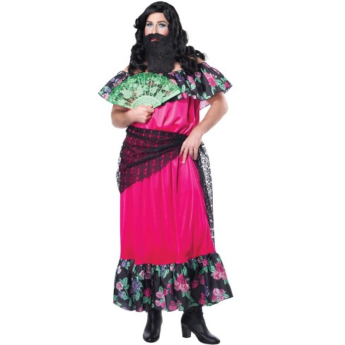 California Costumes The Bearded Lady Men's Costume - image 1 of 2