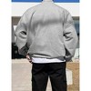 TIME HOLLOW Plain Autumn/Winter Zipper Half Front Long Sleeve Hoodie - Casual Comfort - 3 of 3