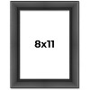 PosterPalooza | Photo Size Refined Black Picture Frame - UV Acrylic, Foam Board Backing, Hanging Hardware - 2 of 4