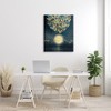 Stupell Industries Lunar Butterfly Hot Air Balloon Surreal Ocean Sky Canvas Wall Art - 2 of 4