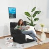 Hooseng Plush Bean Bag Chair for Adults, Comfy Lazy Floor Sofa with Backrest & Armrests, Lounge Accent Chair for Bedroom, Dorm, Living Room - 2 of 4